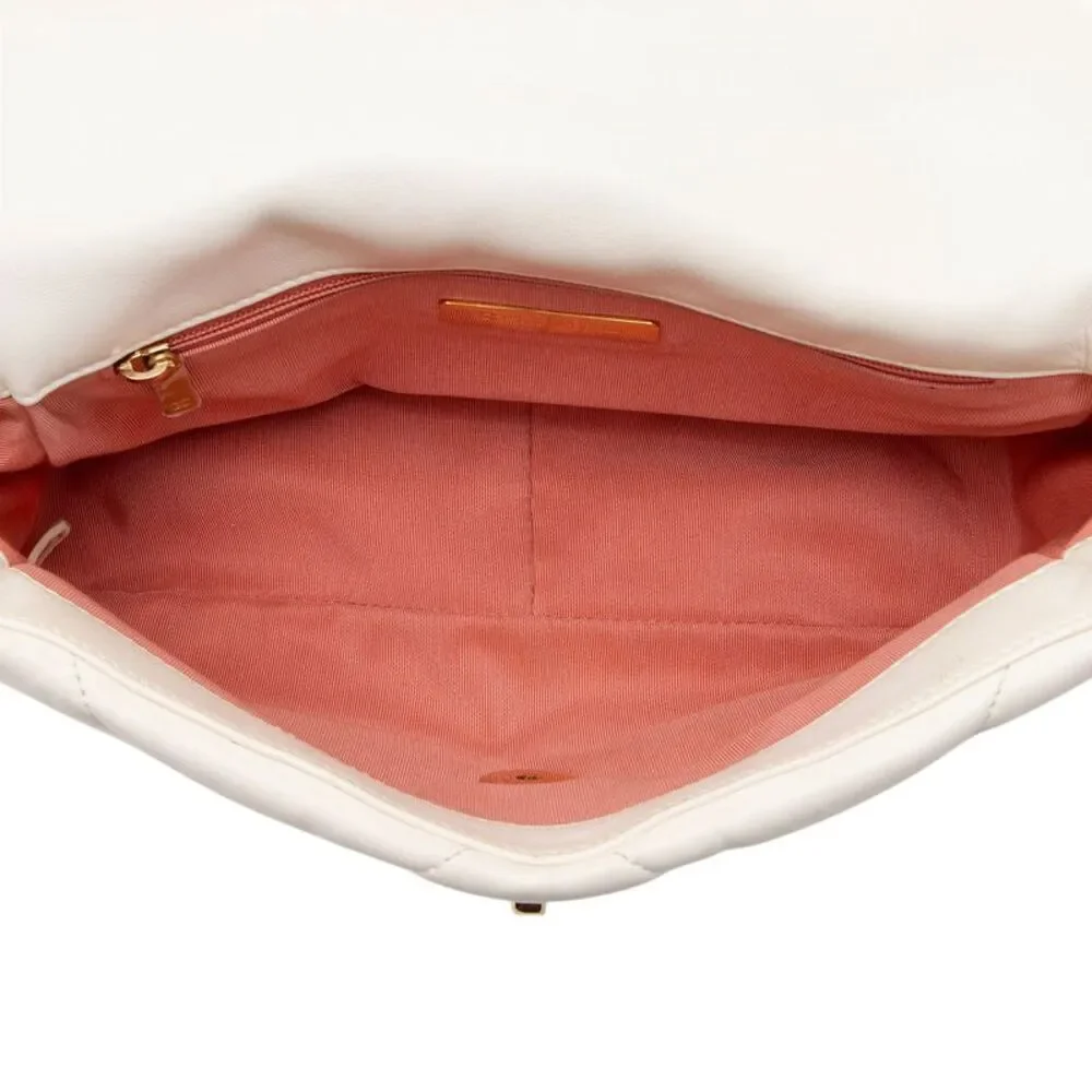 Chanel Lambskin 19 Medium Flap Shoulder Bag
